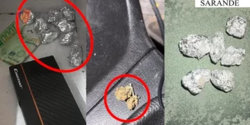 Sarandë/ Arrestohet 30-vjeçari shpërndante kanabis me makinë