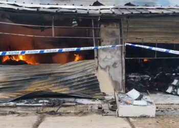 Riaktivizohet vatra e zjarrit te tregu i ‘5 Majit’, mobilizohen forcat zjarrfikëse