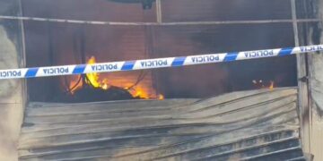 Riaktivizohet vatra e zjarrit te tregu i ‘5 Majit’, mobilizohen forcat zjarrfikëse