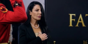 Xhoana Nano kapet “mat” ne Tirane pas vdekjes se Fatos Nanos. Dalin foto e video. Ja cfare po bente