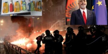 Protesta e opozitës, reagon Rama: E vetmja parti që ushtron dhunë dhe i shkon mbrapa një të lajthituri