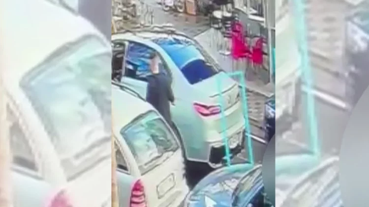 (VIDEO) Momenti kur Egli Pashollari goditet me thikë nga Gazment Buçpapaj dhe bashkëshortja e tij