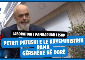 Petrit Patushi e lë Ramën me gërshërë në dorë, kërkon edhe 450 milionë lekë shtesë për Laboratorin e ISHP