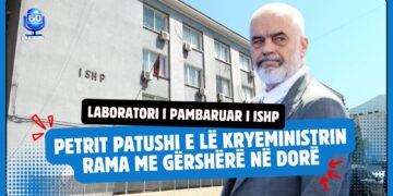 Petrit Patushi e lë Ramën me gërshërë në dorë, kërkon edhe 450 milionë lekë shtesë për Laboratorin e ISHP