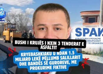 Bushi i Krujës u ndan 1.5 miliard lekë Pëllumb Salillarit dhe bandës së guroreve, me prokurime fiktive
