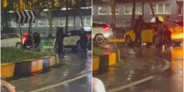 Sherr masiv në Tiranë, të rinjtë përplasen fizikisht me njëri-tjetrin