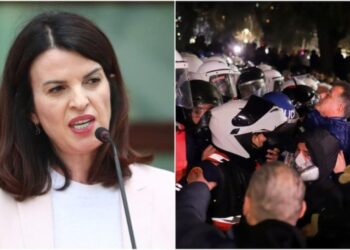 Revolta ndaj qeverisë së Ramës, ministrja Koçiu “kërcënon” qytetarët: Do dënoheni maksimalisht