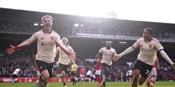 Fitore dramatike e Liverpool me Notingham, MacAllister shënon dy herë, njëri anulohet