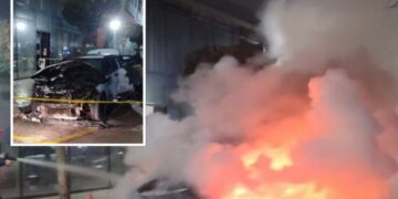 Shkrumbohet makina luksoze, mjeti në pronësi të një personi me precedent penal (Emri)