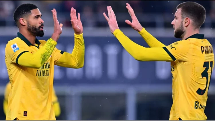 Milan i imponohet me forcë Bolognas, mban ritmin e Interit, vijon diferenca prej 5 pikësh