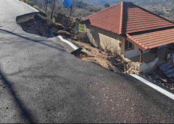 U rikonstruktua nga “Llazo” Shpk, shembet rruga e sapoinaguruar në Mallakastër