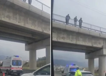 E rëndë në Tiranë, një person hidhet nga ura në Unazën e Madhe dhe humb jetën