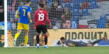 Ukrainë-Shqipëri/ Pjesa e dytë nis me gol, ukrainasit tundin rrjetën (VIDEO)