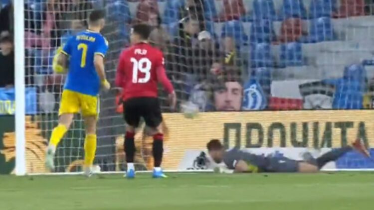 Ukrainë-Shqipëri/ Pjesa e dytë nis me gol, ukrainasit tundin rrjetën (VIDEO)