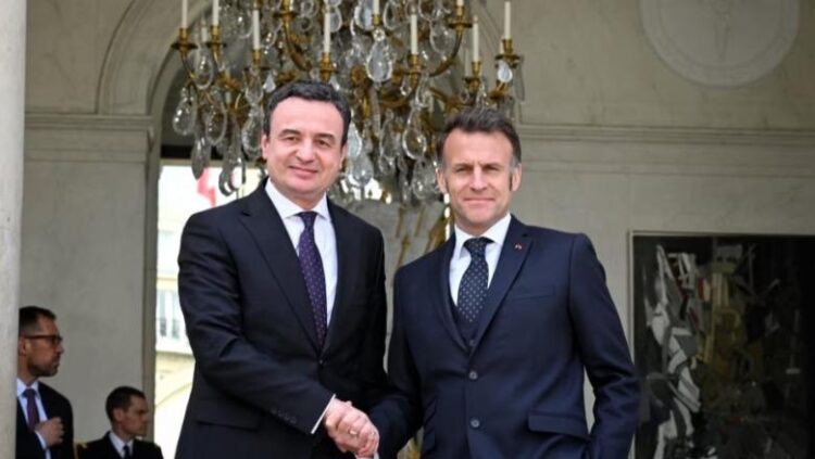 Takimi në Paris, Kurti bisedon me Macronin për sigurinë e Kosovës dhe raportet me Serbinë
