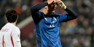 Kosova ndalet nga traversa, Asllani afër supergolit në “Fadil Vokrri”