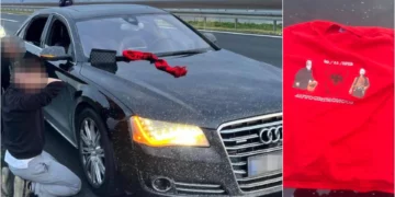 Çmendet milicia e Vuçiqit, arrestohen 4 të rinj nga Shqipëria për flamurin në makinë