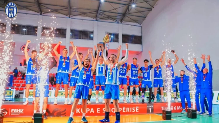 Tirana fiton derbin me Partzanin dhe ngre për të 10-n herë Kupën e Shqipërisë