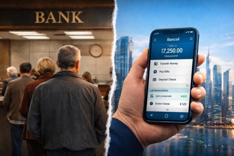 Banka pa sportele: një tranzicion që po ndodh para syve tanë