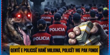 Qentë e Policisë hanë miliona, policët me pak fonde/ Mbi 500 MLN lekë i merr Albert Metani për Institutin, vetëm 170 MLN lekë kateringu për efektivët e Tiranës
