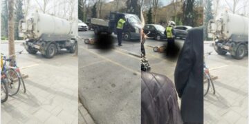 Aksident fatal në kryeqytet, autoboti i UKT-së përplas për vdekje një grua me motor