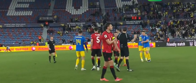 Kombëtarja mposhtet pa reaguar nga Ukraina në miqesoren e të zhgënjyerve