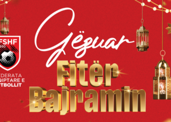 Federata Shqiptare e Futbollit uron besimtarët myslimanë për festën e Fitër Bajramit