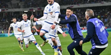 Kosova triumfon me katër gola kundër Sllovakisë dhe shkon në finalen e madhe të play off-it për Botërorin