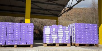 Bllokohen 1.5 ton çokollata të padeklaruara në Kapshticë