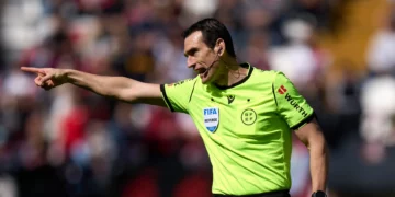 Kombëtarja në “duart” e spanjollëve, UEFA cakton arbitrat e ndeshjes Ukrainë – Shqipëri (EMRAT)