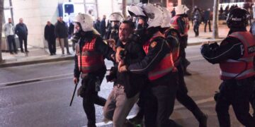 Protesta e PD, shoqërohen 23 pjesëmarrës në Komisariate