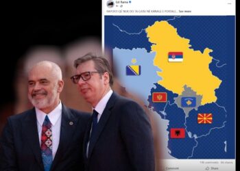 Skandaloze! Rama publikon hartën ku Kosova përfshihet në Serbi, qytetarët e “masakrojnë“: Armik i kombit!