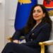 (VIDEO) Ndeshja me Turqinë/ “Jemi me ju djema”, Vjosa Osmani: Me Kosovën përgjithmonë!
