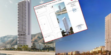 Kullë me 37 kate, si po masakrohet qyteti bregdetar i  Vlorës nga betonizimi