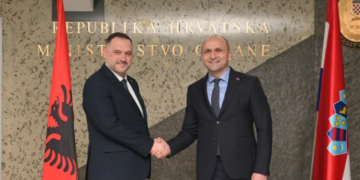 Bashkëpunim në industrinë e mbrojtjes, takohen dy ministrat e Shqipërisë dhe Kroacisë