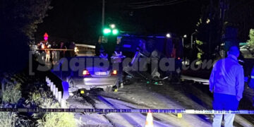 Aksident tragjik në Elbasan–Cërrik, humb jetën një person, tjetri i lënduar