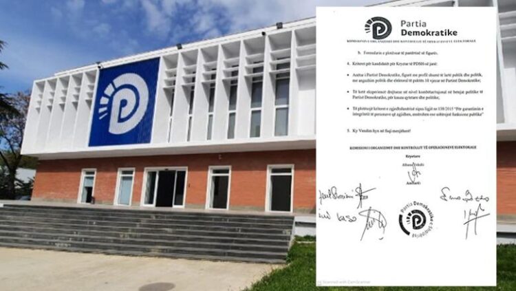 Nesër afati i fundit për kandidaturat për kryetarin e PD, ja kriteri i vendosur për lënien jashtë të Salianjit