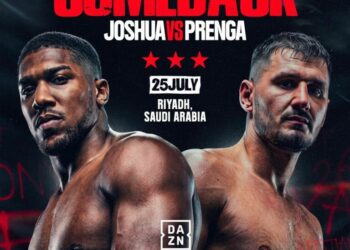 Përballje gjigantësh: Kristian Prenga sfidon Anthony Joshua më 25 korrik në Arabinë Saudite