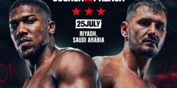Përballje gjigantësh: Kristian Prenga sfidon Anthony Joshua më 25 korrik në Arabinë Saudite