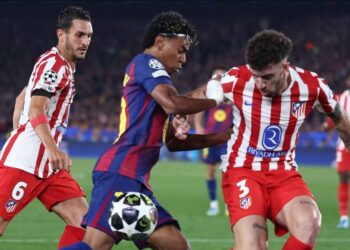 Atlético Madrid shkatërron Barcelonën në Camp Nou, dy gola dhe 1 karton i kuq