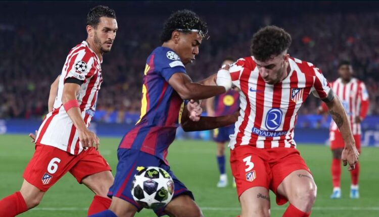 Atlético Madrid shkatërron Barcelonën në Camp Nou, dy gola dhe 1 karton i kuq