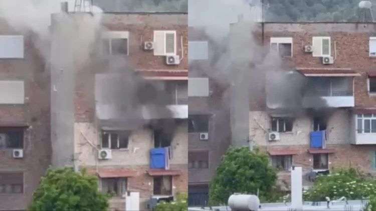 Panik në Elbasan, apartamenti merr flakë, ndërhyrje emergjente