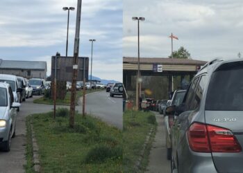 Rritja e çmimit të naftës/ Radhë të gjata në doganën e Bllatës, shqiptarët dynden drejt Maqedonisë së Veriut për karburant