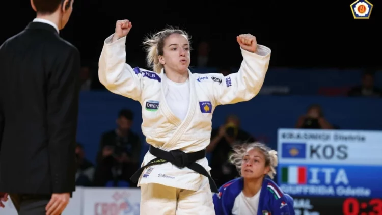 Distria Krasniqi kualifikohet në finalen e Kampionatin Evropian të Xhudos