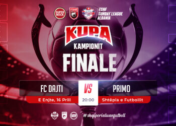 FSHF Sunday League/ Dajti dhe Primo MFC sigurojnë finalen e Kupës së Kampionit