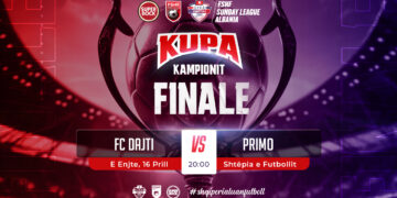 FSHF Sunday League/ Dajti dhe Primo MFC sigurojnë finalen e Kupës së Kampionit