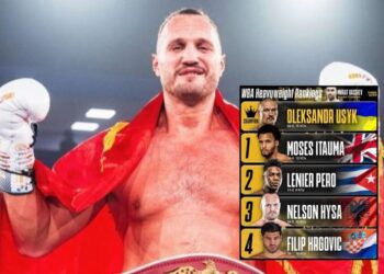 Ndër boksierët më të mëdhenj të botës, Nelson Hysa betohet: Flamurin shqiptar do ta çoj atje ku e ka vendin