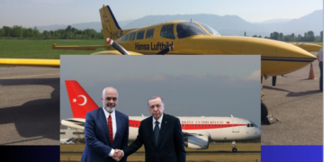 Fotografimi ajror i jepet Erdoganit/ Si u përjashtuan nga tenderi 2.6 miliardë lekë kompanitë nga SHBA dhe BE