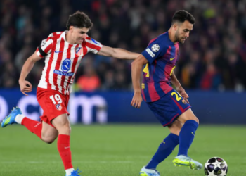 VIDEO/ Një eurogol “shtang” Barcelonën, katalanasit me 10 lojtarrë