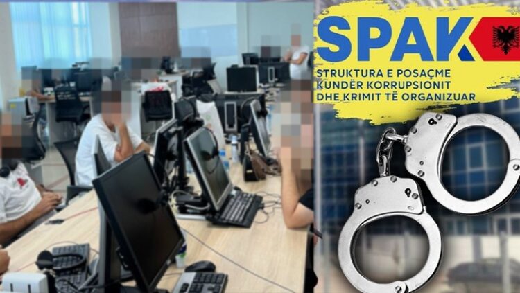 Tjetër operacion për goditjen e Call Center në Tiranë, edhe punonjës policie të përfshirë në veprimtari